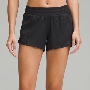 Lululemon black hotty hot shorts